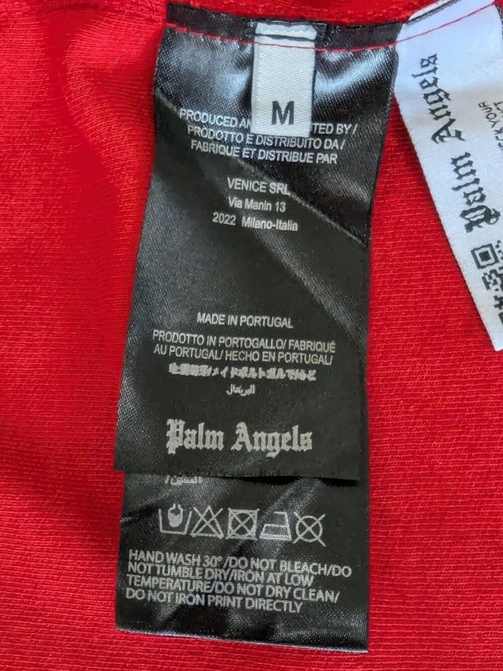 Palm Angels Red Classic Track Jacket - Picture 12 of 12